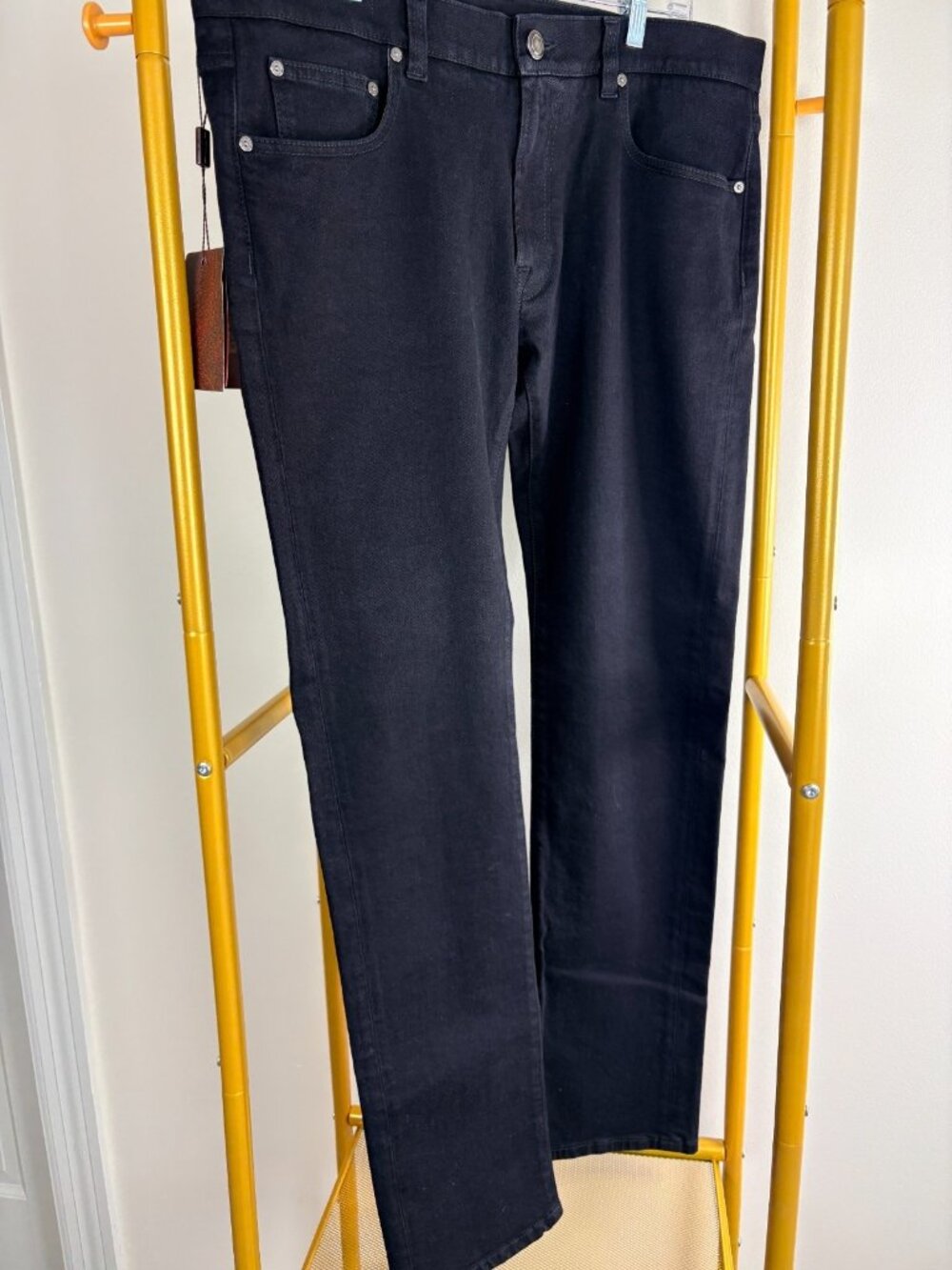 $650.00 NEW Etro Milano ITALIAN Mens Black Jeans 36 Waist NWT